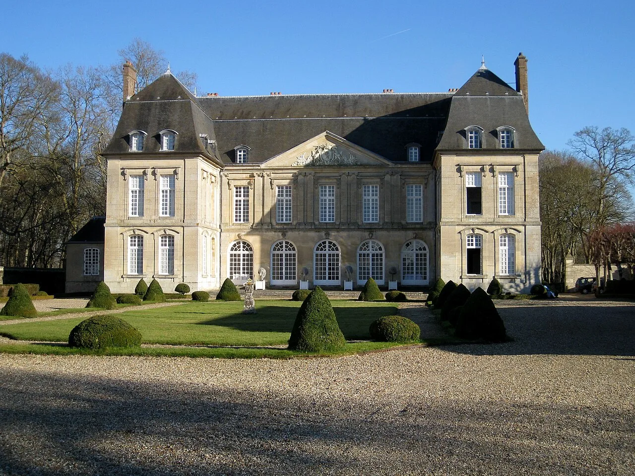 Chateau de Boury en Vexin, Oise, France